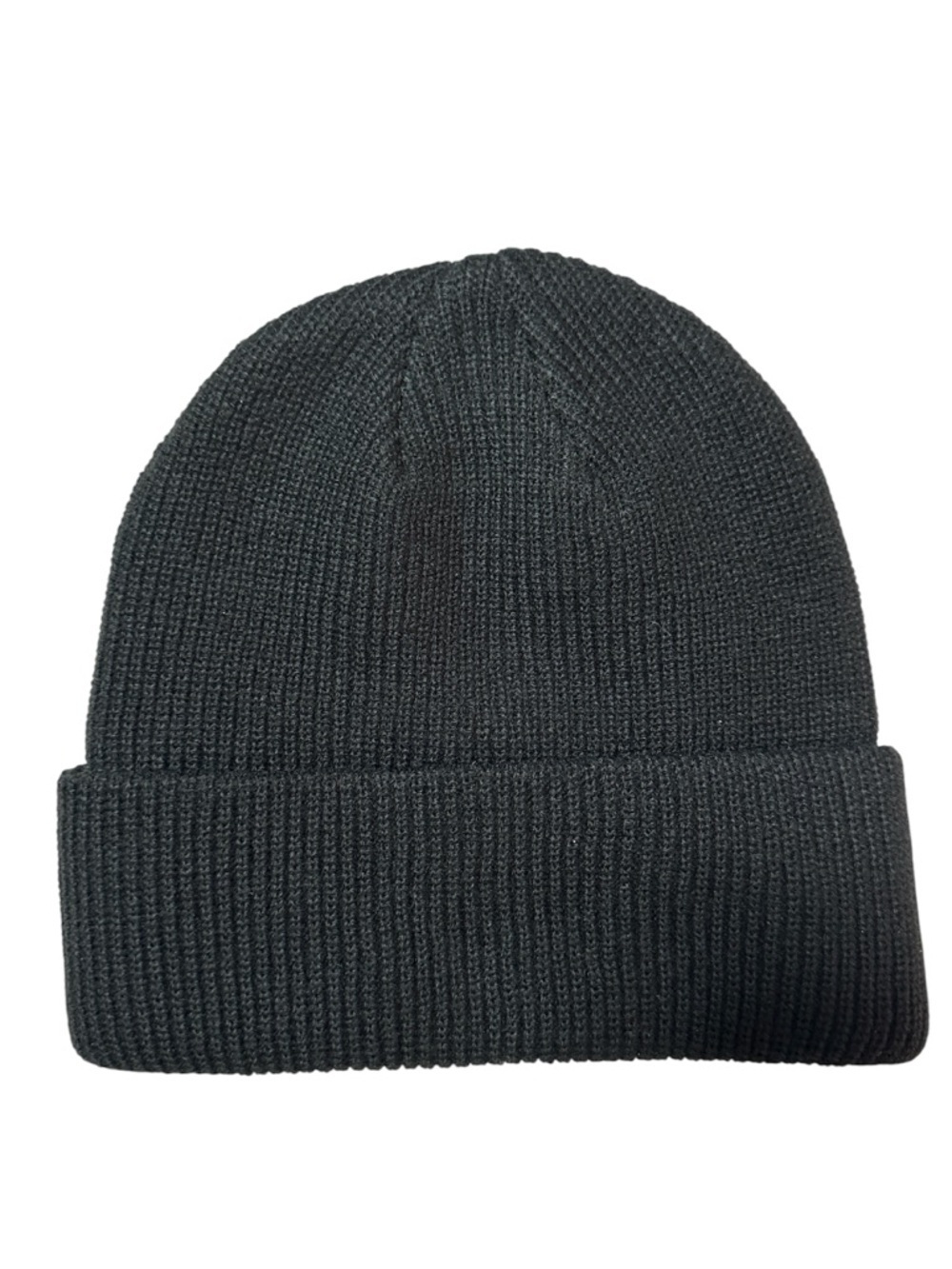 Stussy Stock Cuff Beanie Black White Logo Knit Hat OS - Picture 2 of 3